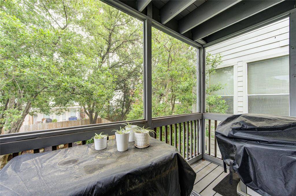 Enjoy your own private outdoor escape with this spacious balcony conveniently located off the kitchen, ideal for grilling, container gardening, or enjoying a morning coffee.