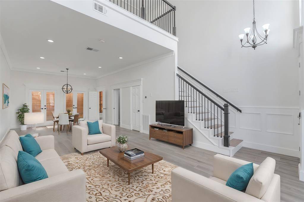 Bright Interiors: Sun-drenched Rooms With Abundant Formals And Multi-piece Crown Molding.