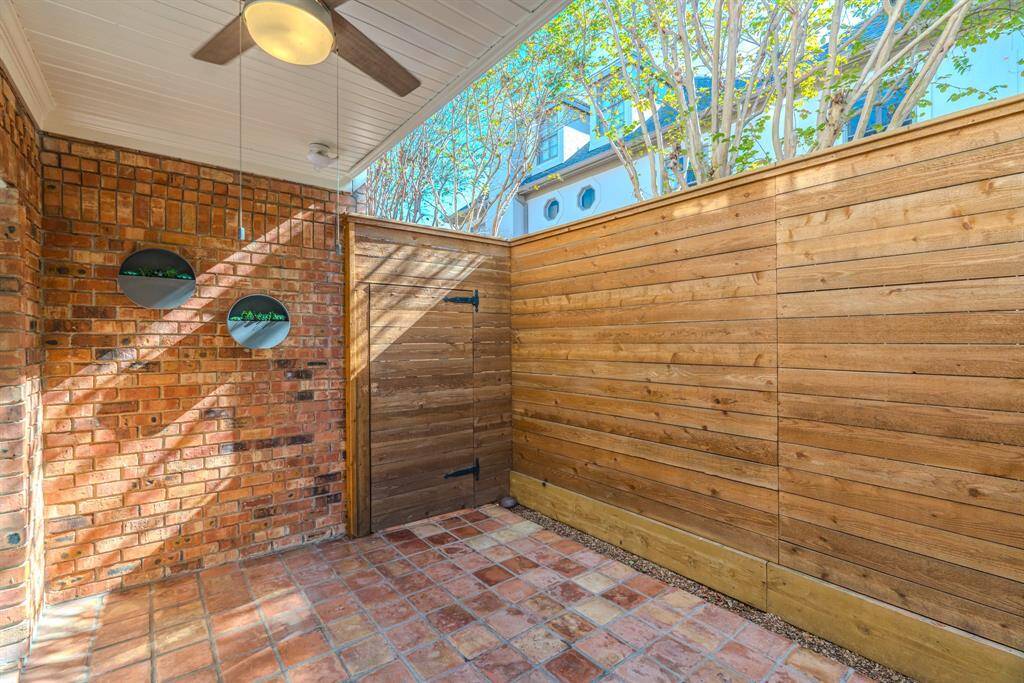 Another View Into Private patio.