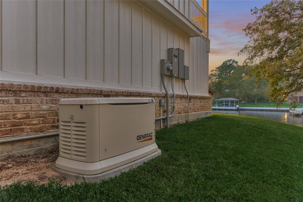 2400 Kilowatt Generator will run the entire house. Home also features 2 AC units and 2 tankless water heaters. Home also features 3 Ring cameras-1 in front/2 in back.
