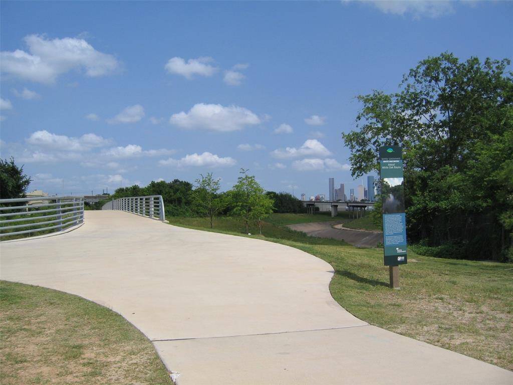 White Oak Hike and Bike trail is nearby with easy connections.
