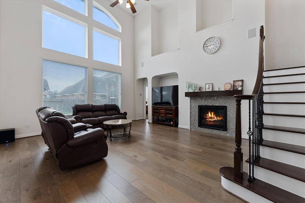 Cozy fireplace for the chilly winter nights