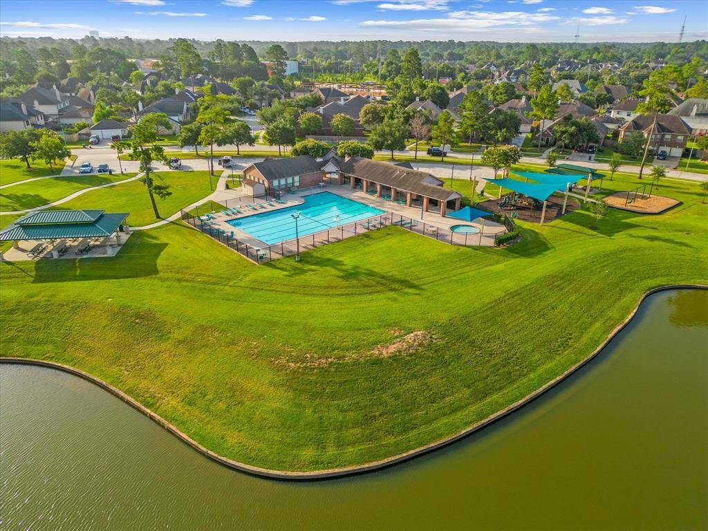 Community park, pool and playground