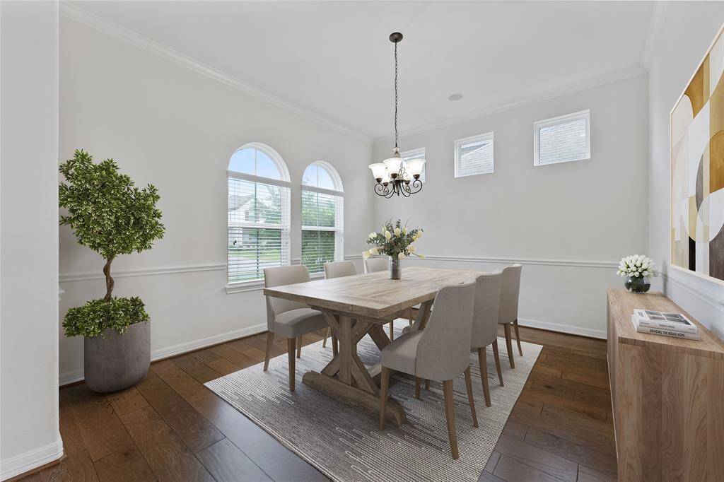 Formal dining room. Virtually Staged.