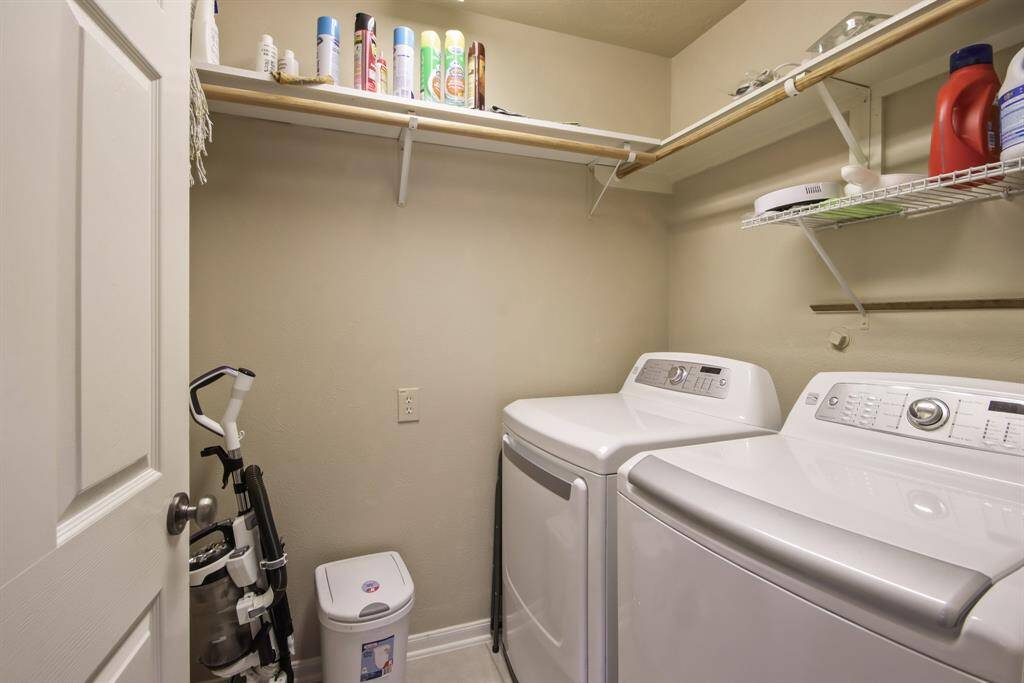 Washer & dryer can stay