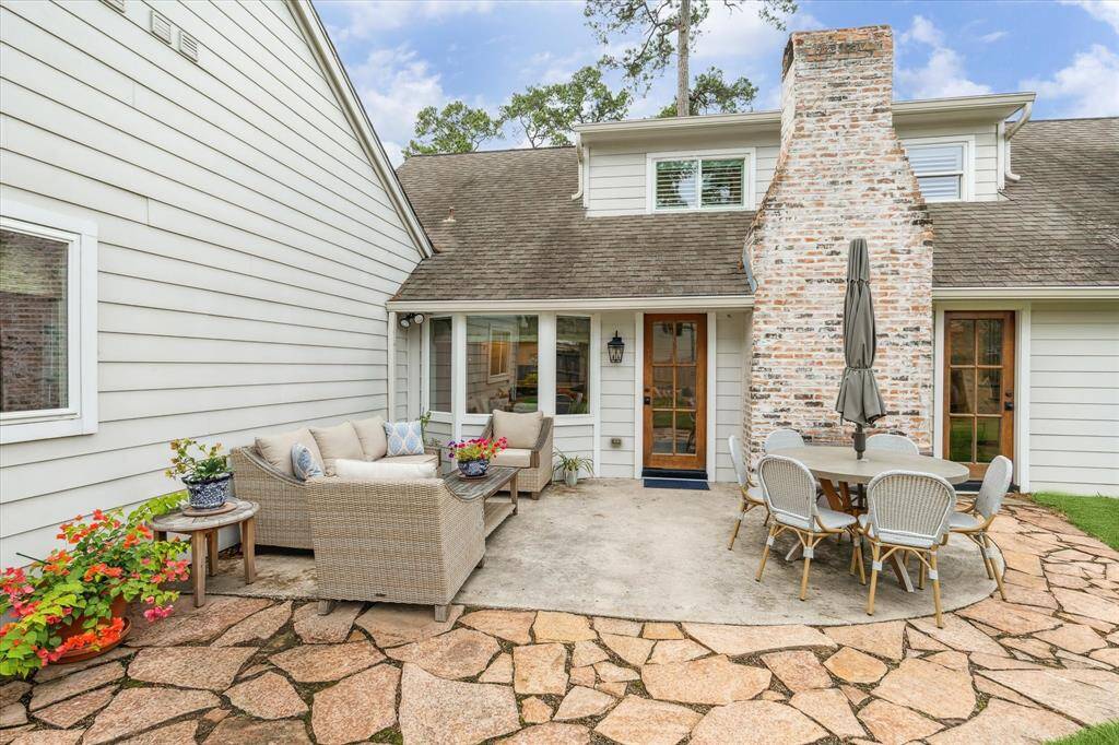 Spacious patio is the perfect place to unwind at the end of a long day!