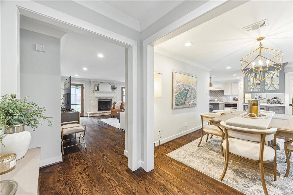 Entry leading into home.