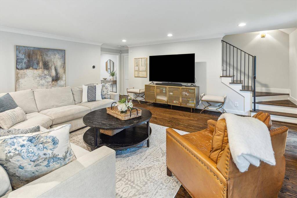 Large, inviting living area.