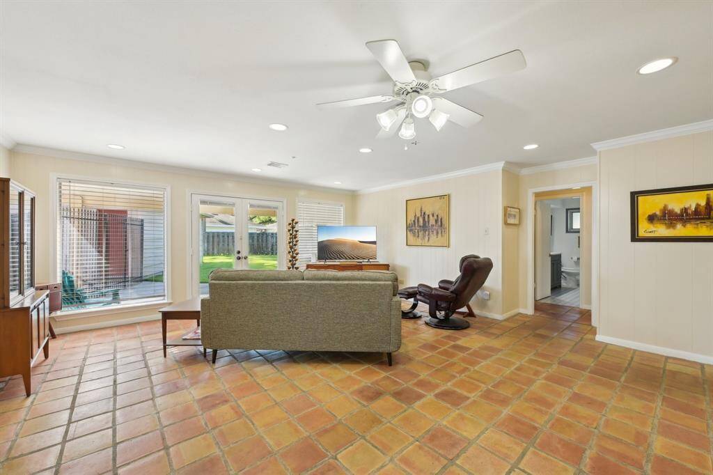 Large windows in living area!