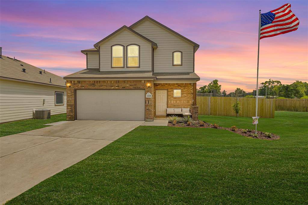 Kendall Homes ''Rockwell'' Floor Plan featuring 4 generously sized Bedrooms, 2.5 stylish Bathrooms, a patio, and a convenient two-car Garage!