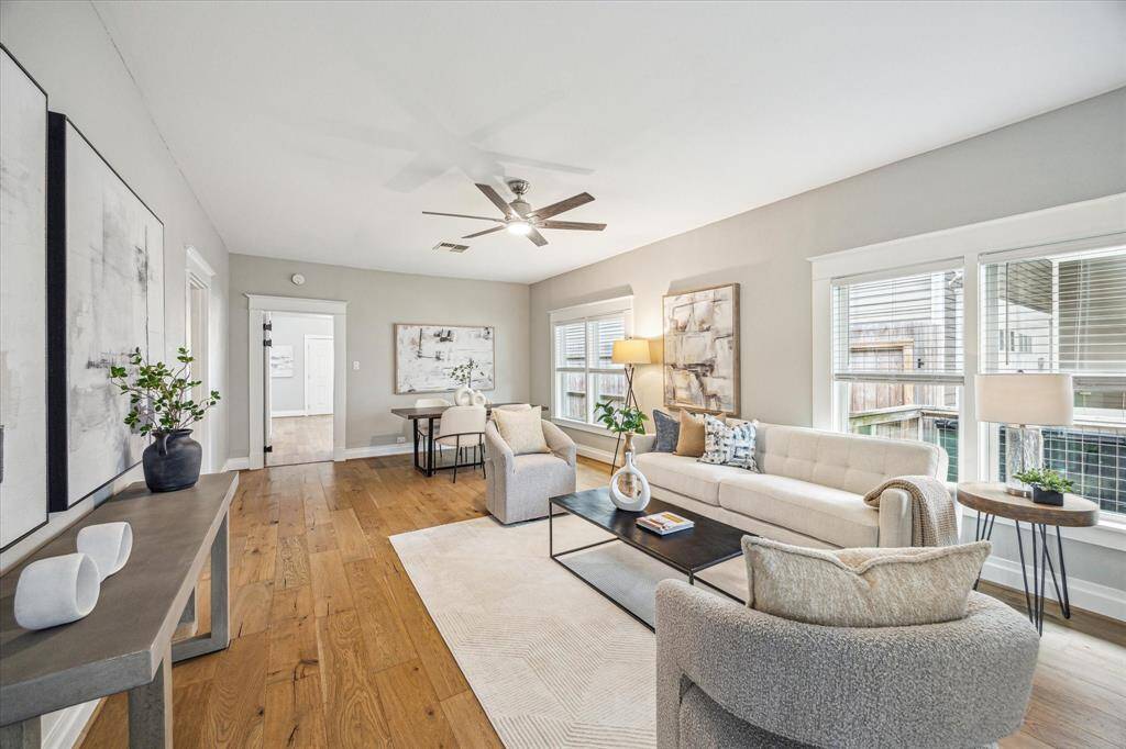 Another view of the large living space.