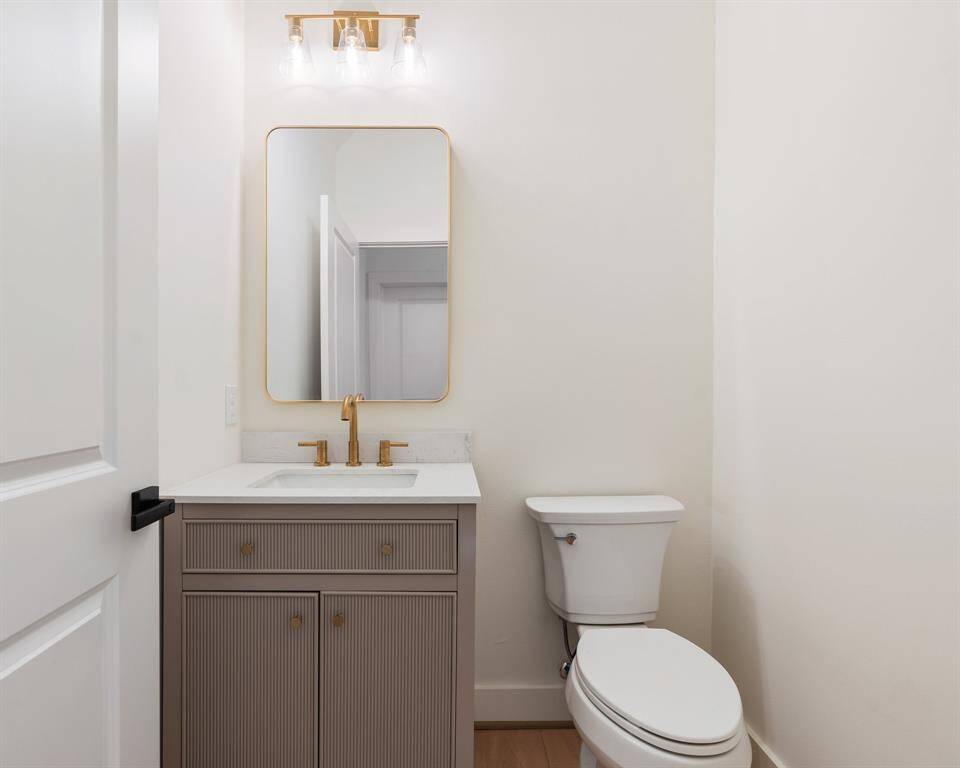 Half bathroom.