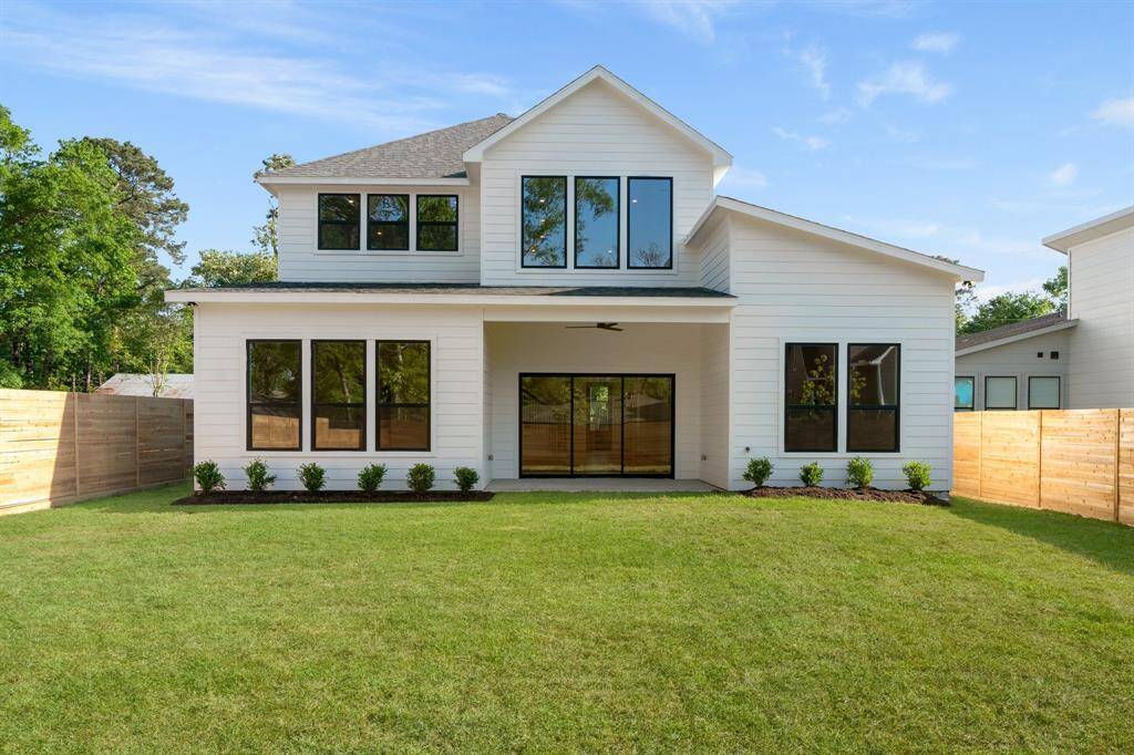 Big backyard.
