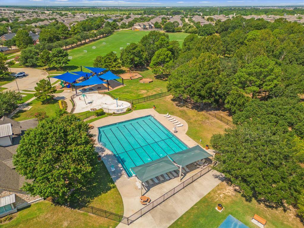 One of the community pools and playgrounds