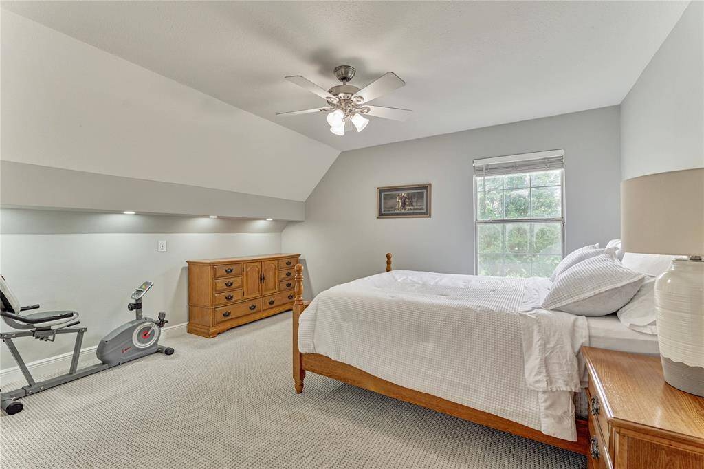 Third bedroom, upstairs with plenty of natural light