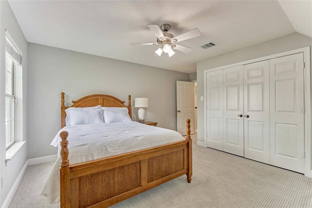 Third bedroom, upstairs with plenty of natural light