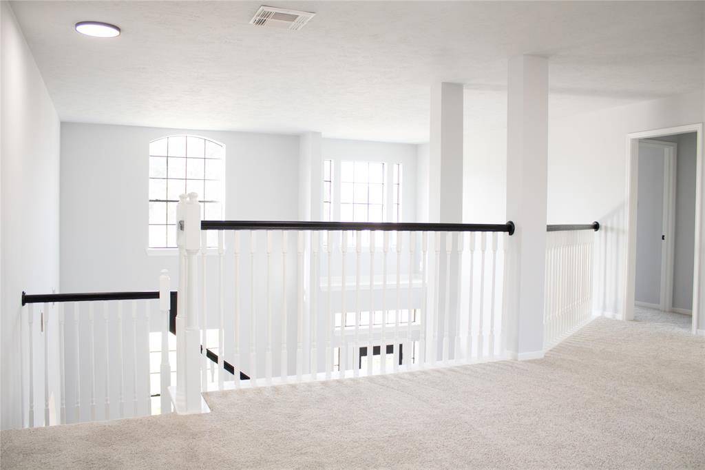 Upstairs game room