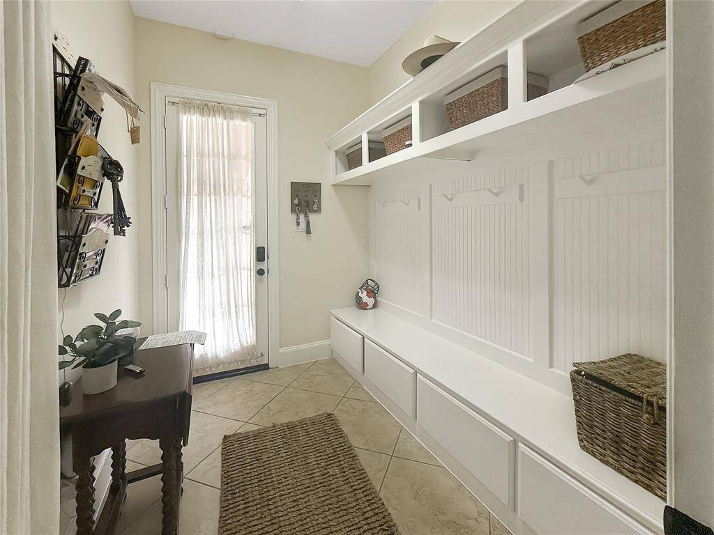 Mud room.