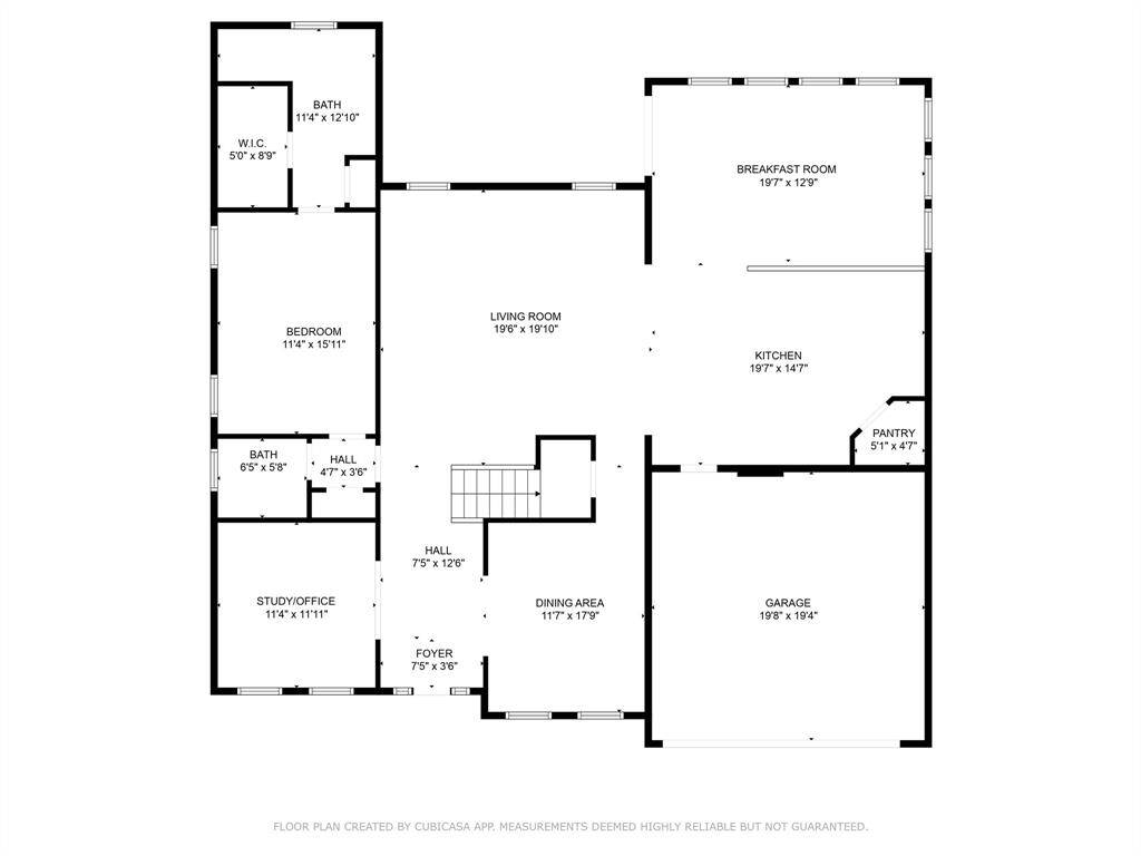 1st floor floorplan