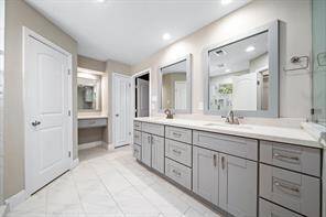 Master Bathroom view from Shower.