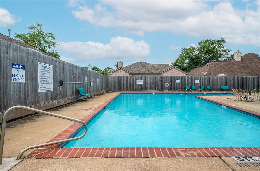 Neighborhood pool is half a block away.