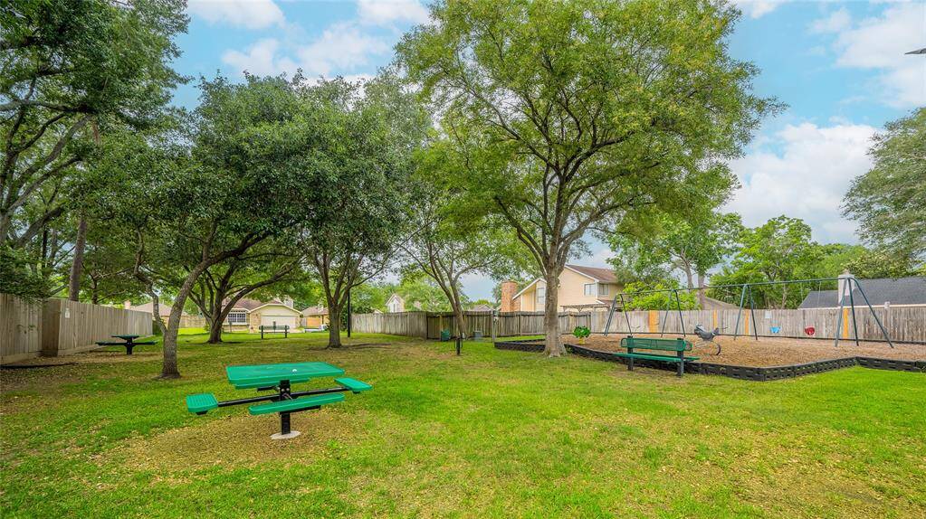 Neighborhood playground and picnic area.