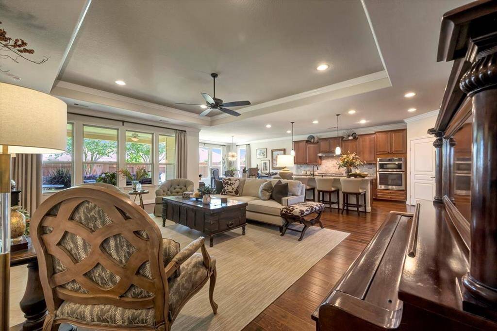 Another view  of the family room.