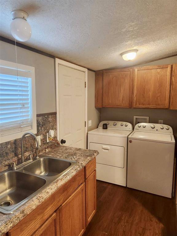 Laundry is conveniently located inside the home for easy access.