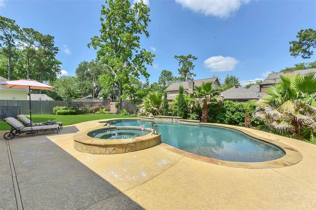 Cool off in the beautiful sparkling pool.
