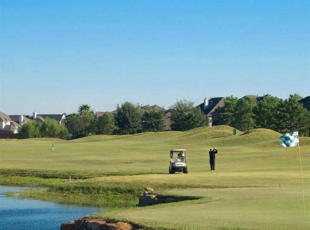 Home to the Houston National Golf Course.
