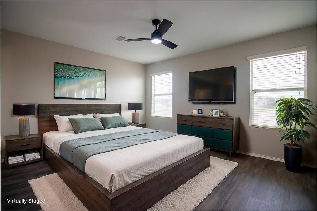 Primary Bedroom - Virtually Staged