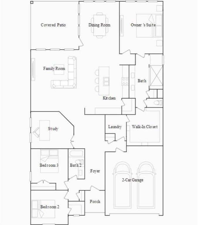 Floorplan for the house.