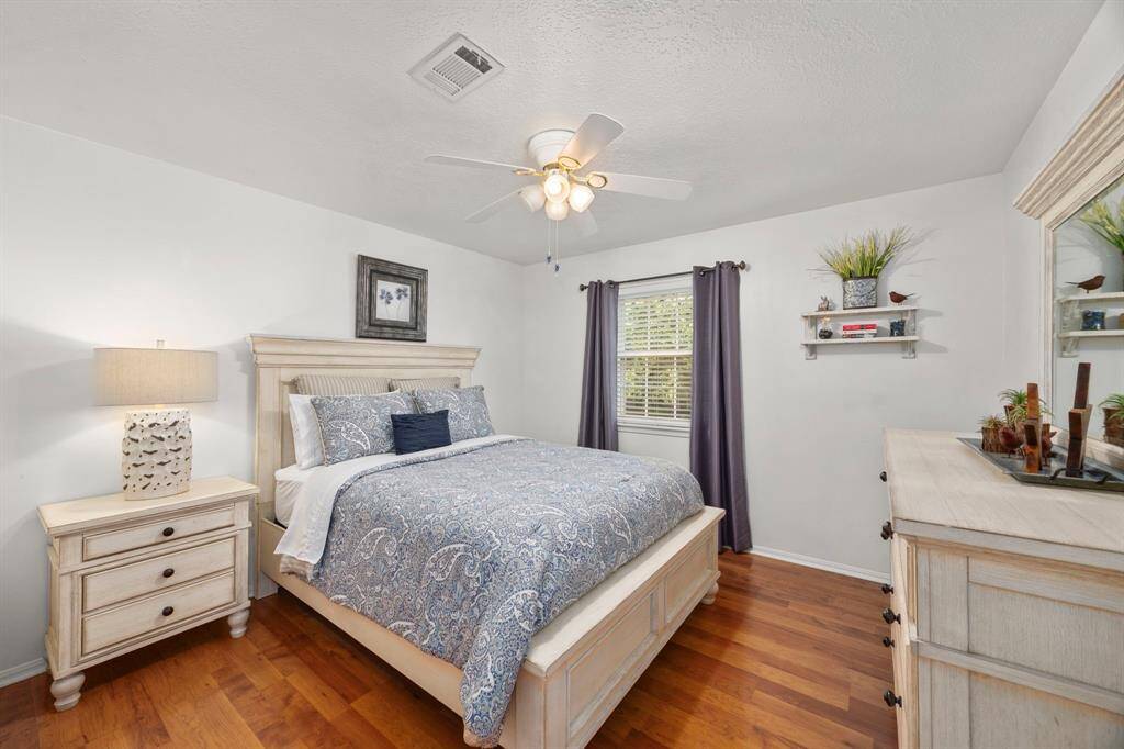 Bedroom #3 has laminate wood floor