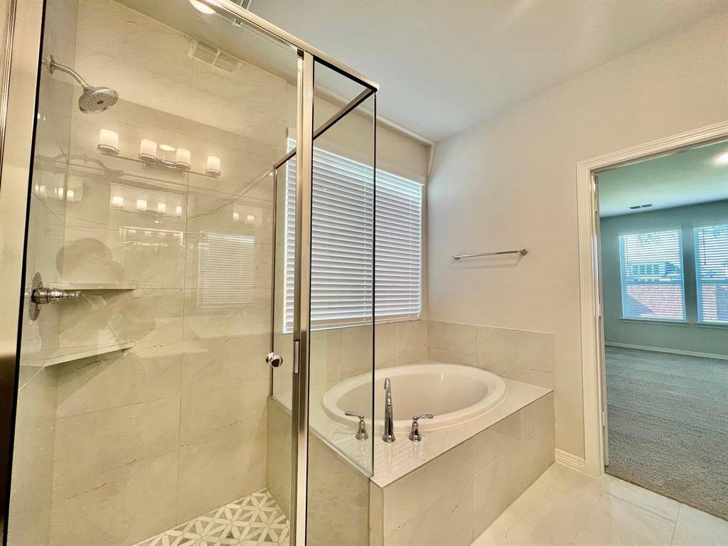 Master Bath with Separate Shower