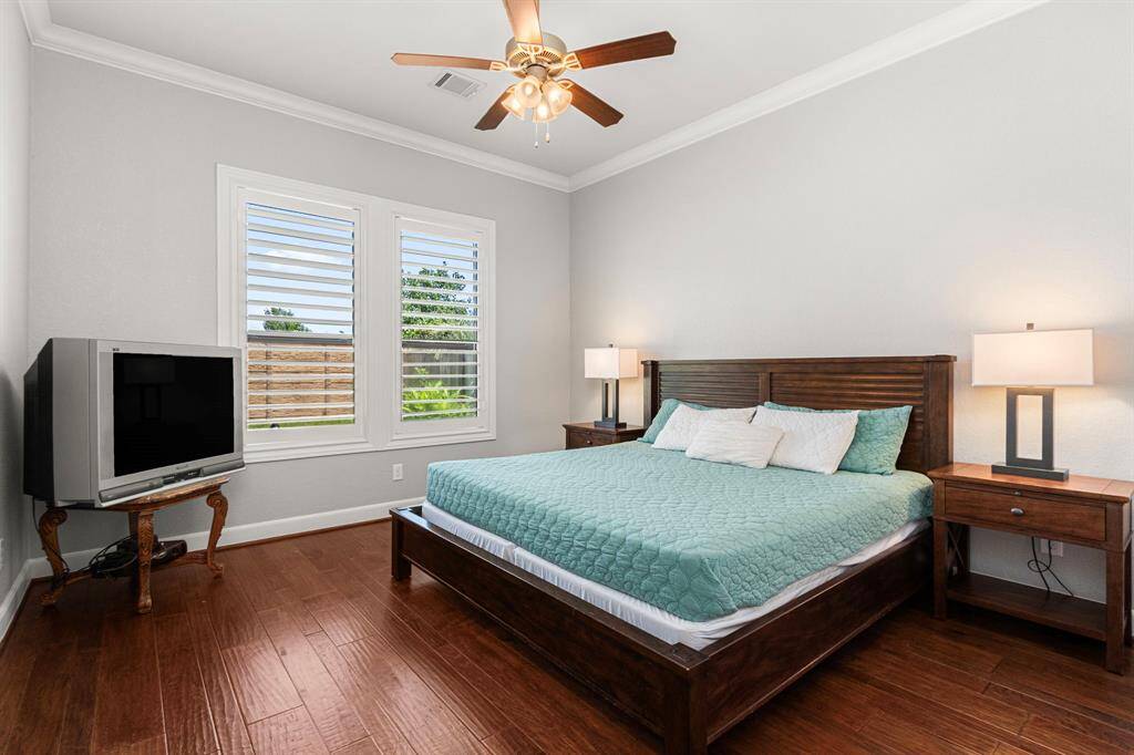 One of 3 secondary bedrooms on the first floor