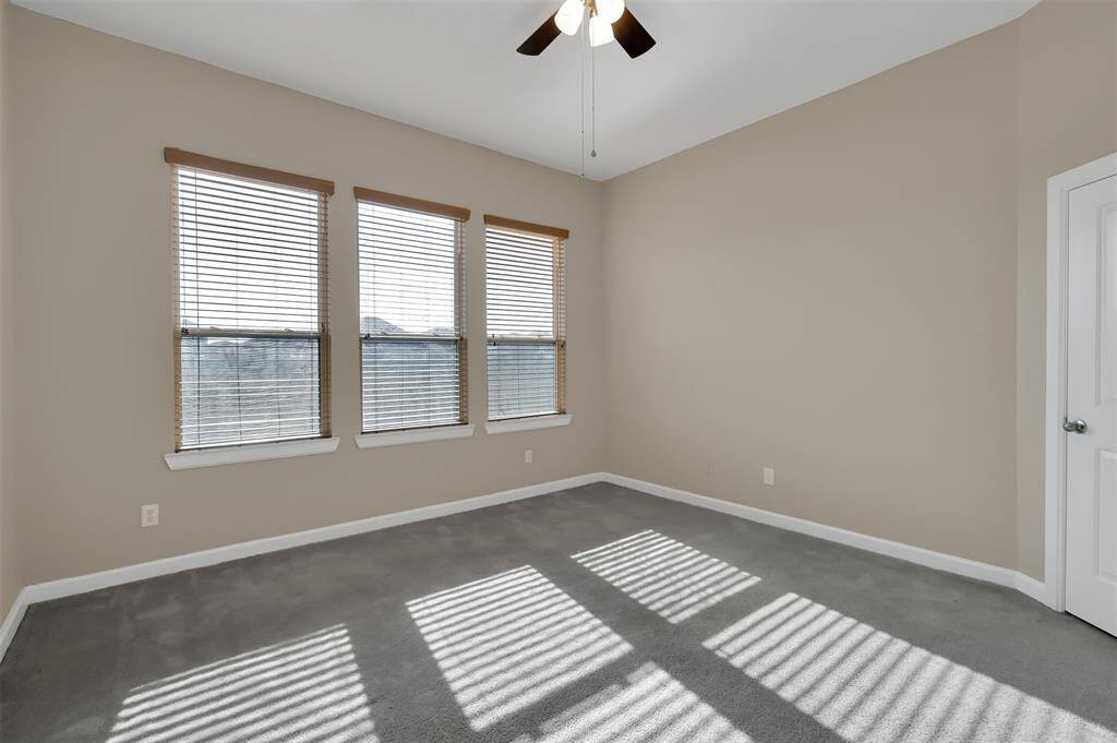 Master Bedroom with new carpet