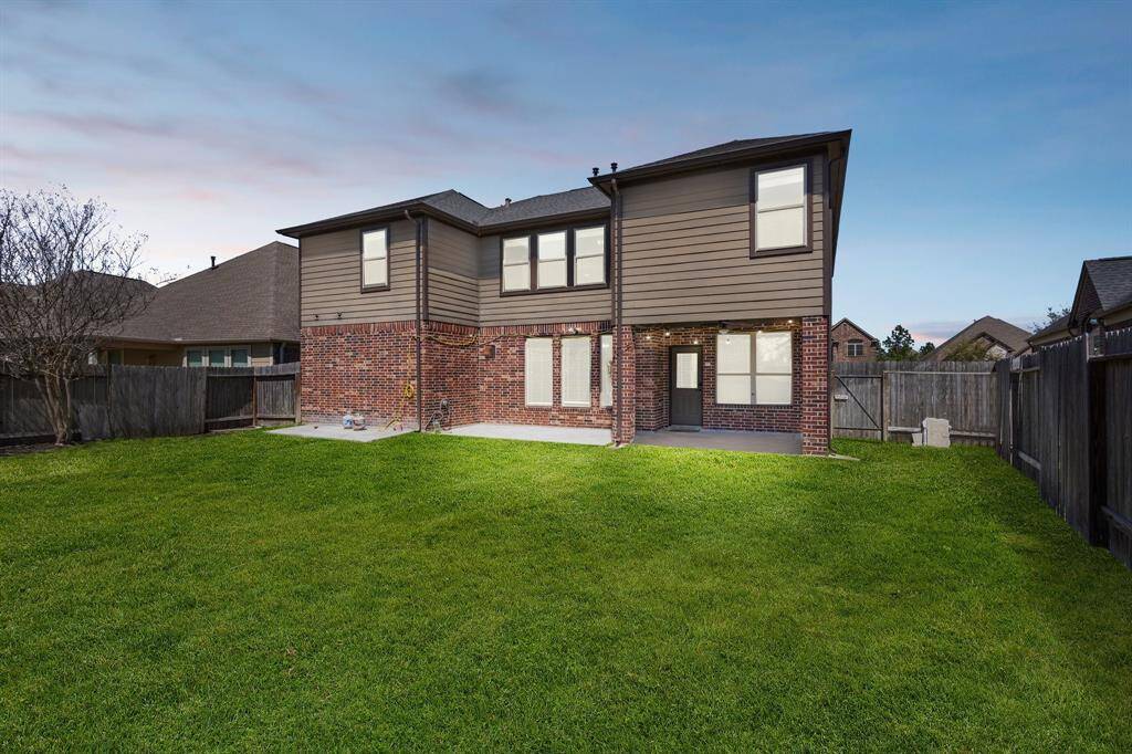 Enjoy the spacious backyard throughout the year