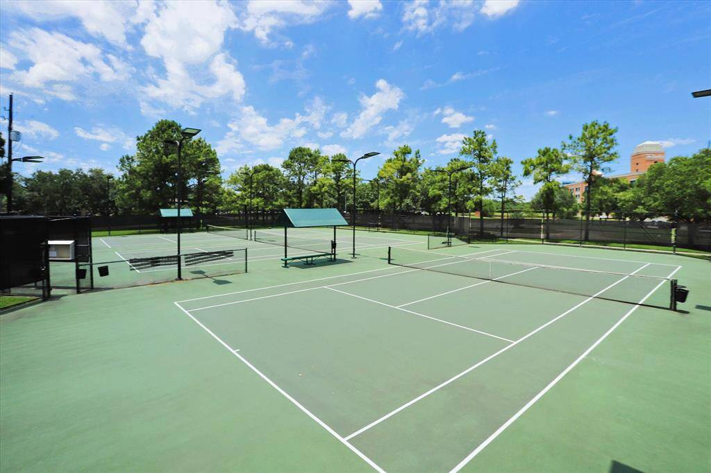 TENNIS ANYONE? THE COURTS ARE A SHORT WALK AWAY FROM HOME.