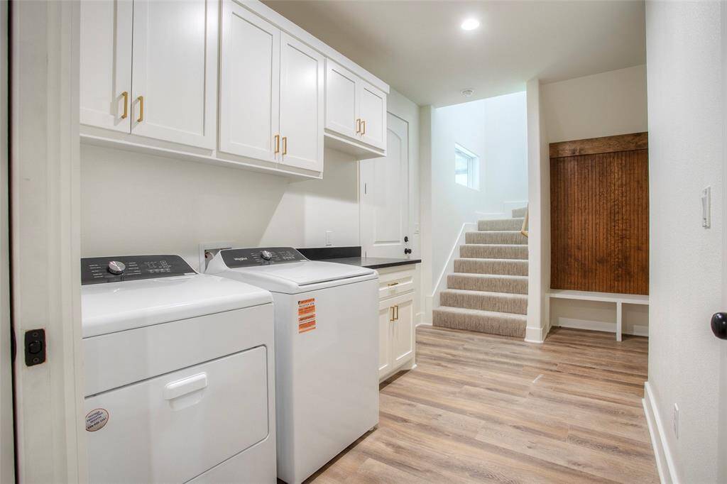 Utility area and mudroom.