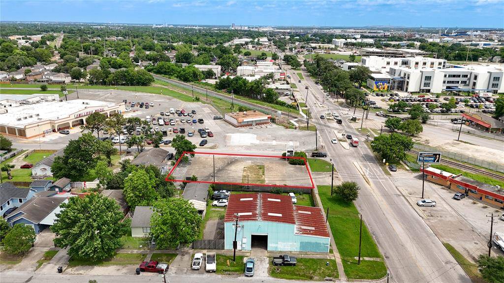 North view to Milby High School