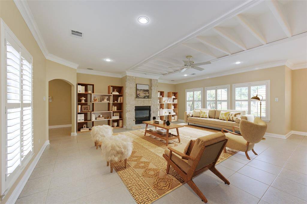 Living Room Virtually Staged.