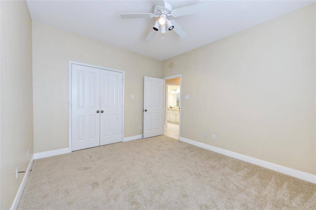 Another view of secondary Bedroom.