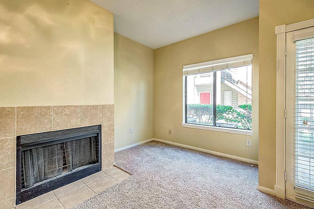 Fire Place and Nook in the Living Room - BEFORE
