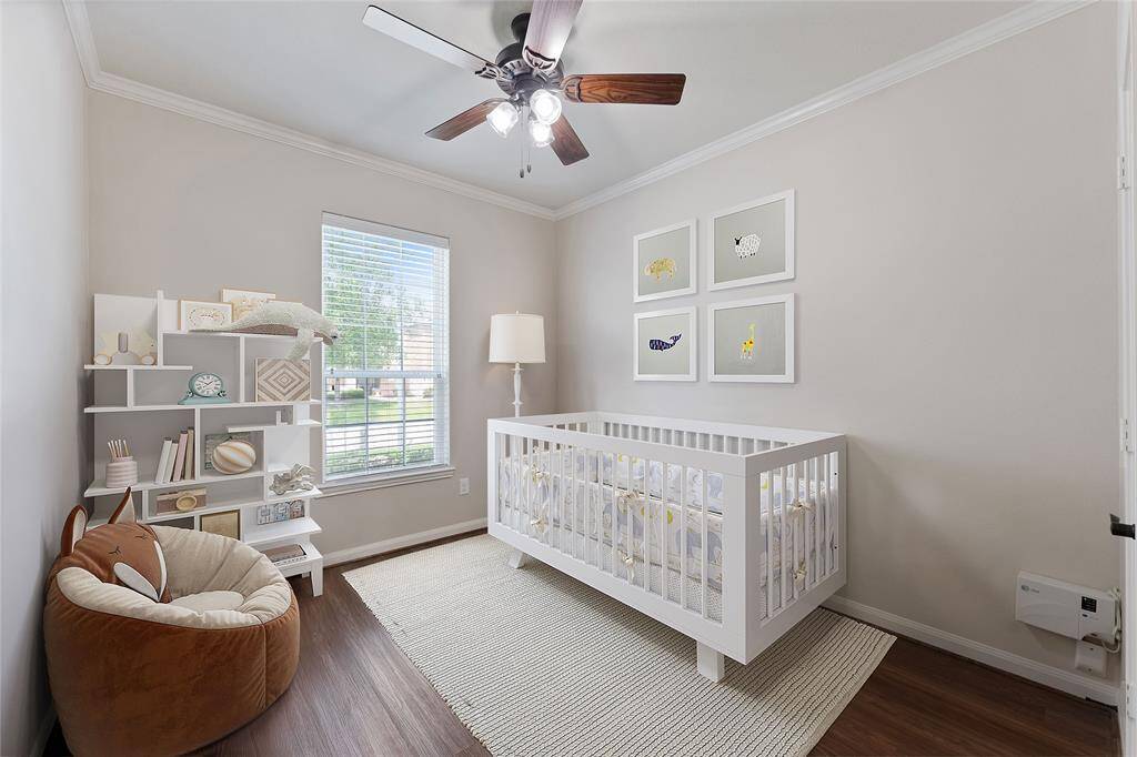Third bedroom Virtually Staged.