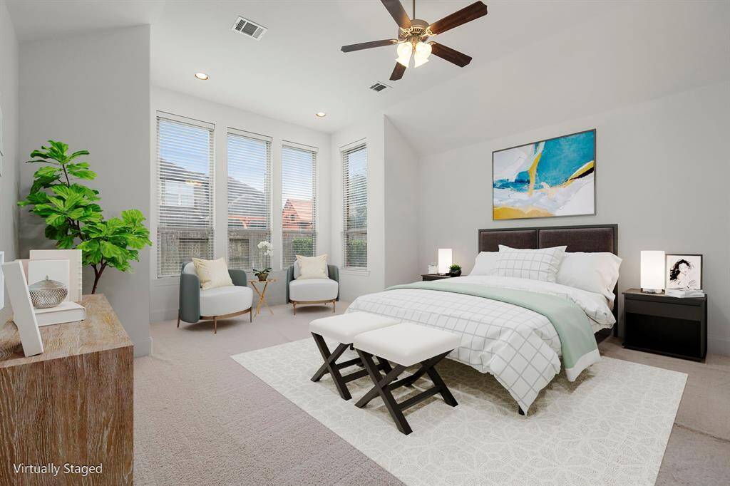 Virtually Staged - Primary Suite