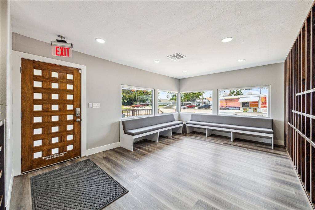 Clean and spacious interior with sunlit ambiance.