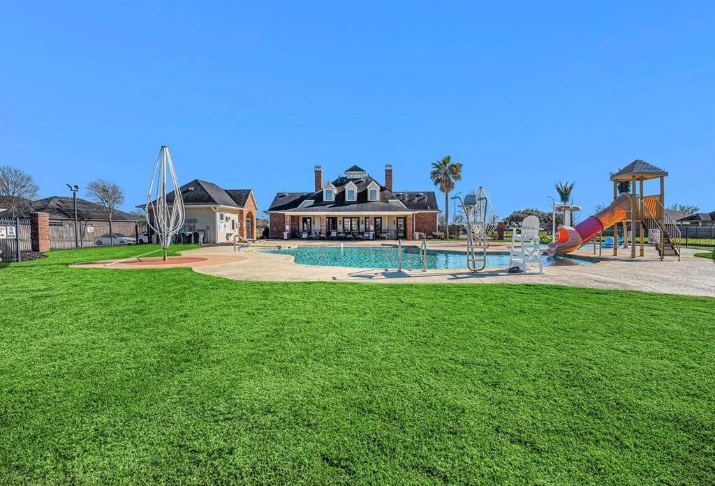 Clubhouse pool area