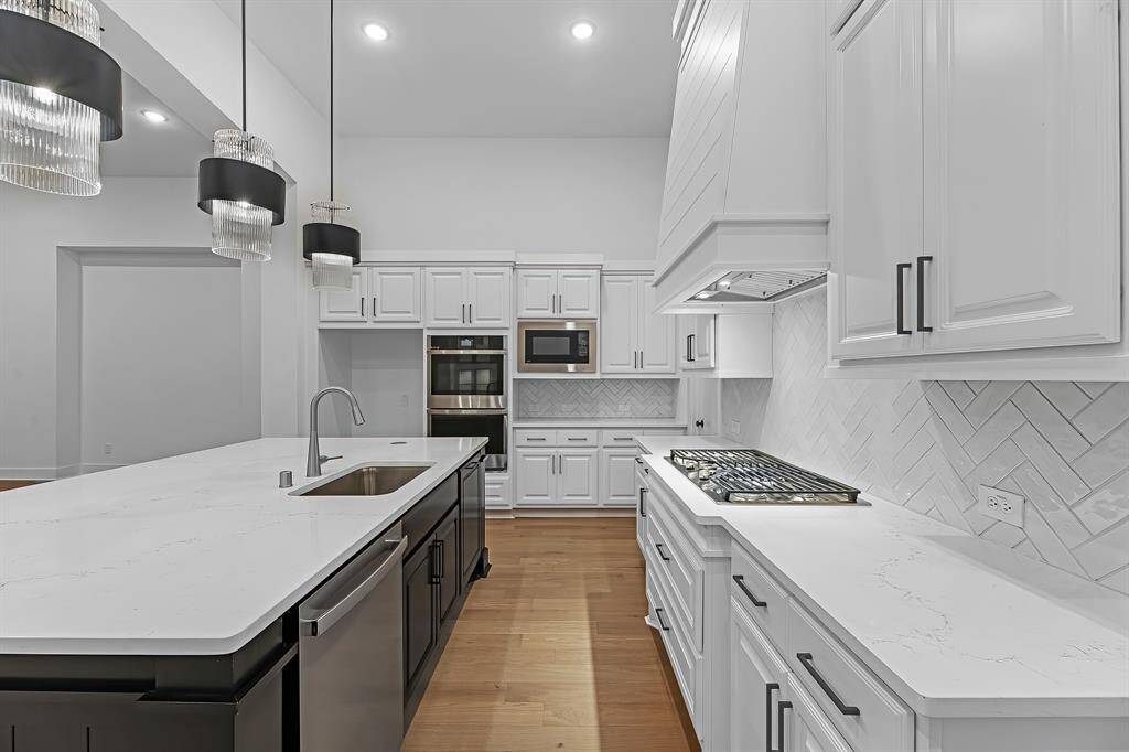 Detailed shot of your designer kitchen!