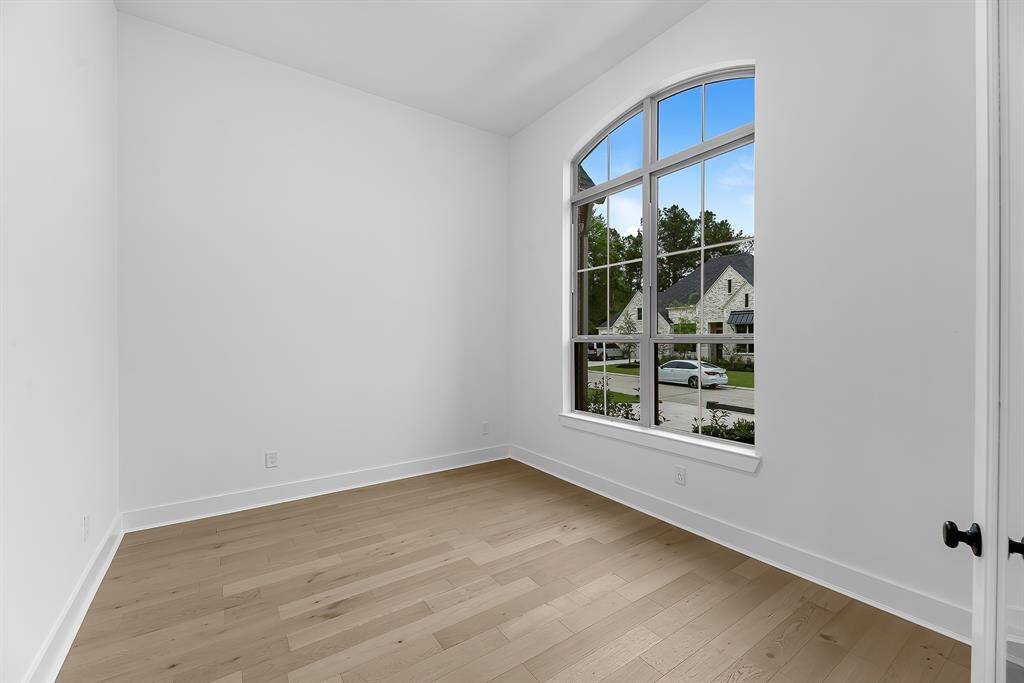 Additional view of the private home office.