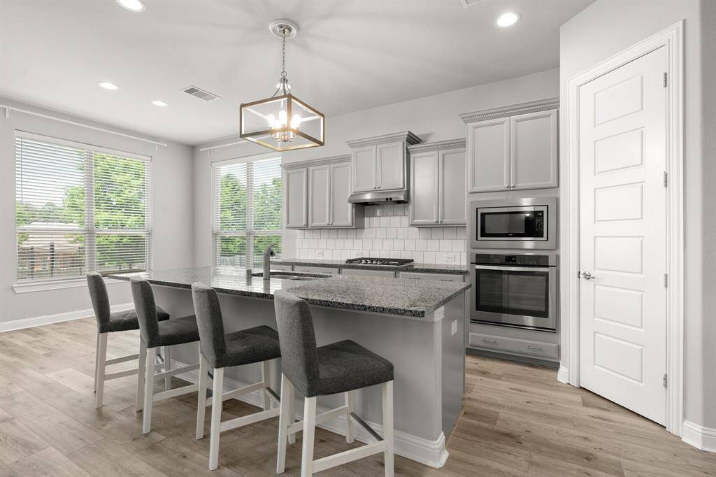 tastefully updated kitchen